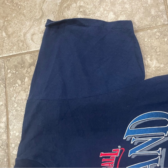 Vintage Logo 7 1995 MLB Cleveland Indians Tee single stitched Sz Large - Picture 5 of 10